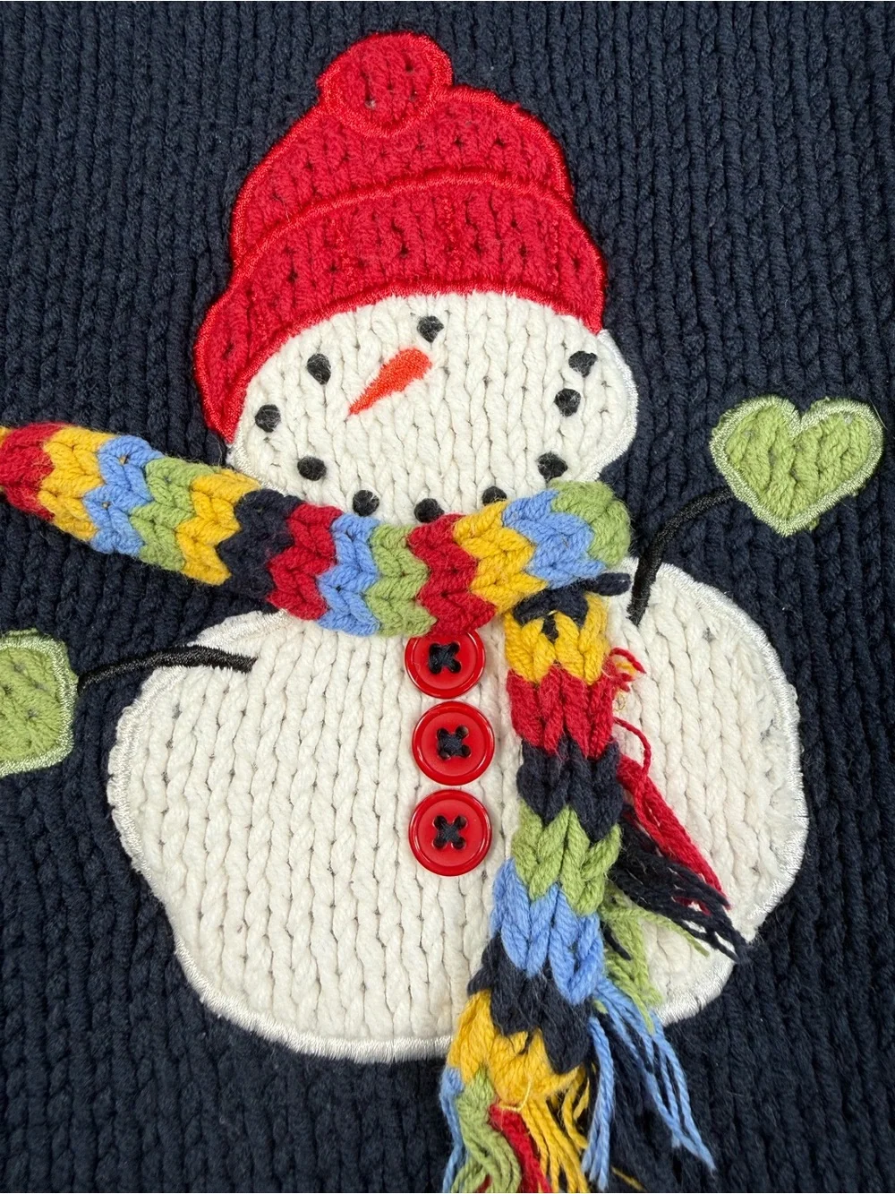 THE CHILDRENS‎ PLACE Snowman Christmas Sweater 4T Holiday Winter Cozy Vintage